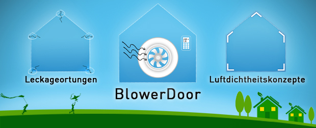Grafik BlowerDoor Grafik BlowerDoor
